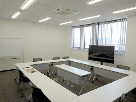 災害復旧本部となる会議室