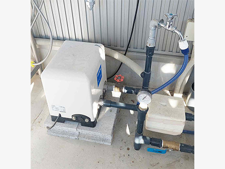 上水道が断水した場合でも利用できる自家井戸水設備